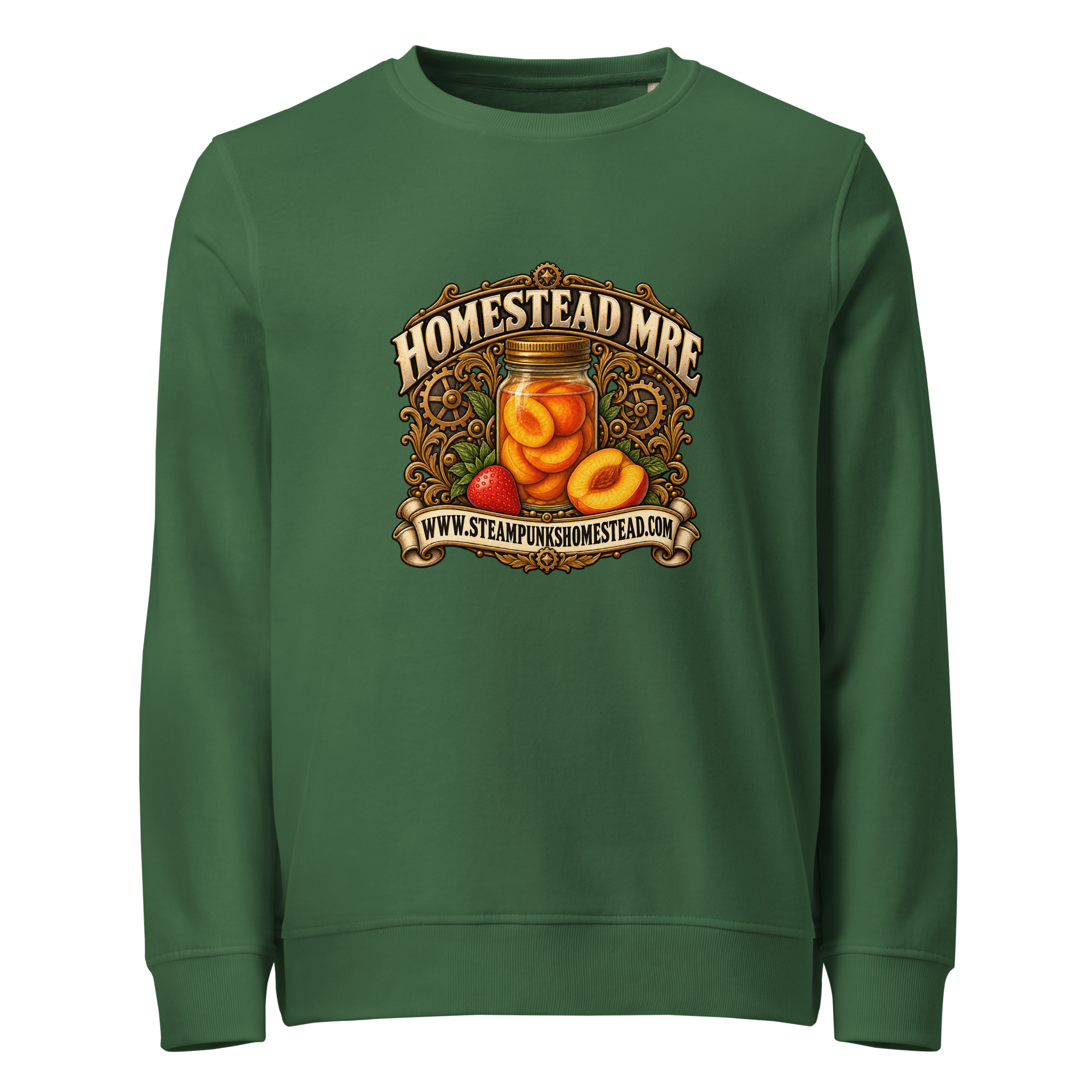 Homestead MRE Organic Crew Sweatshirt - Image 3