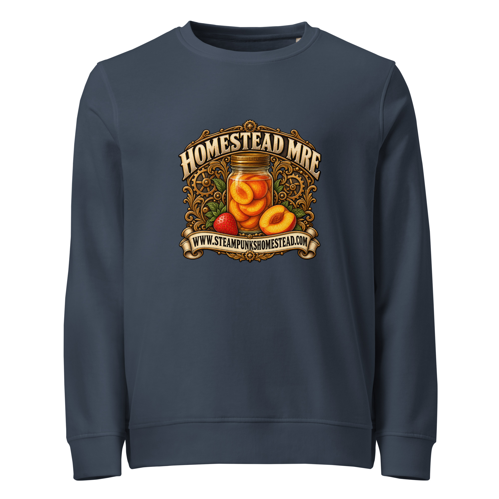 Homestead MRE Organic Crew Sweatshirt - Image 2