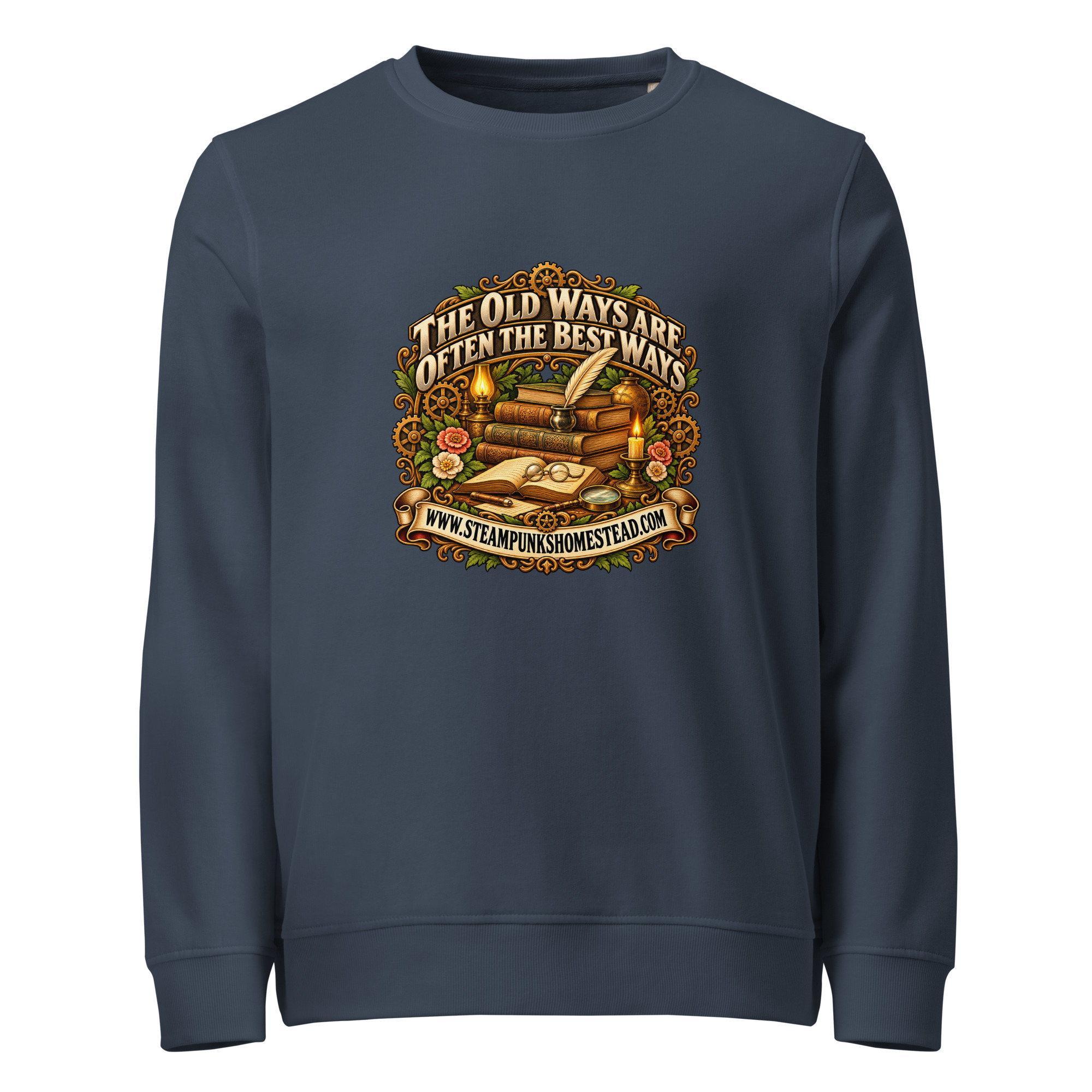 The Old Ways Are Often the Best Ways Organic Crew Sweatshirt - Image 2