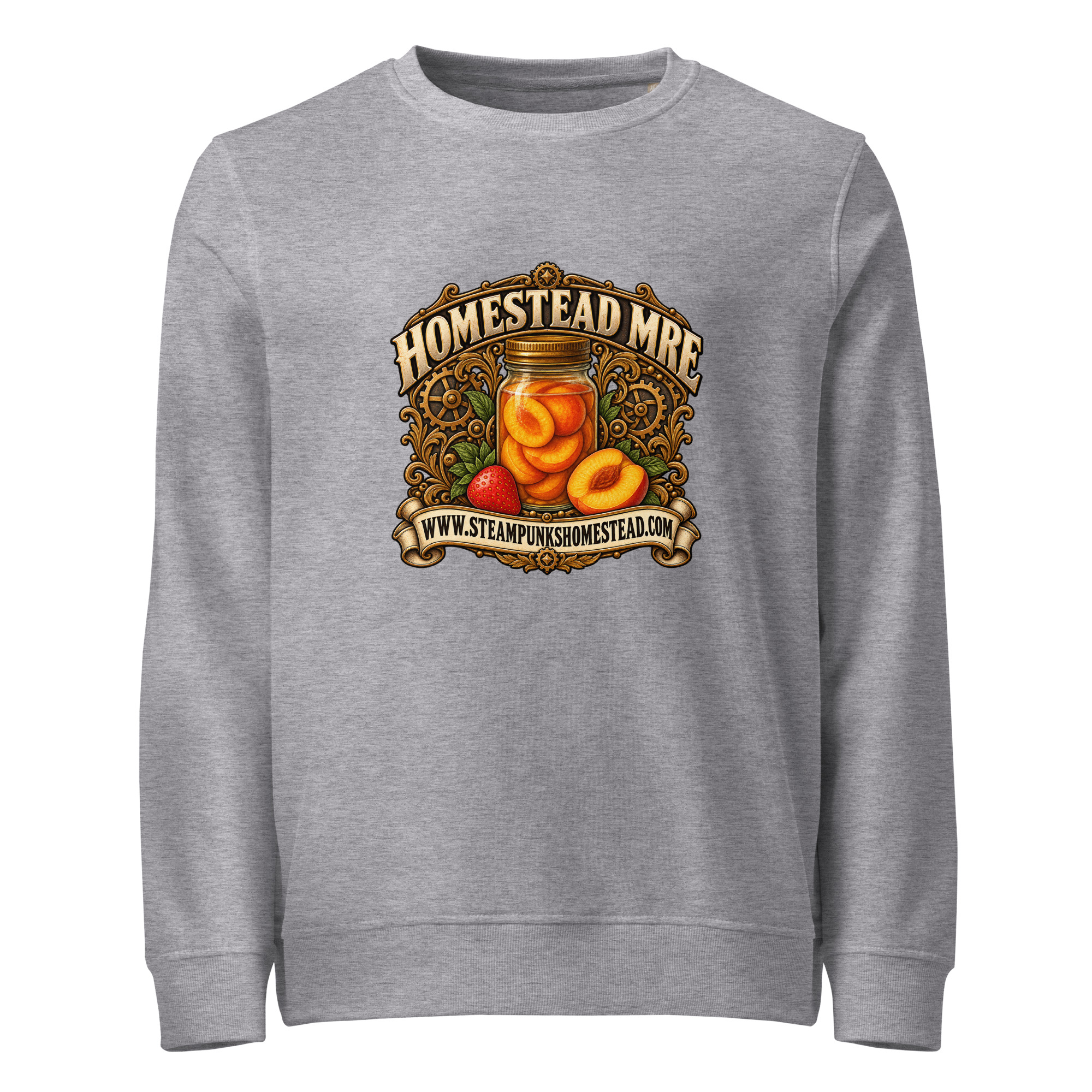 Homestead MRE Organic Crew Sweatshirt - Image 4