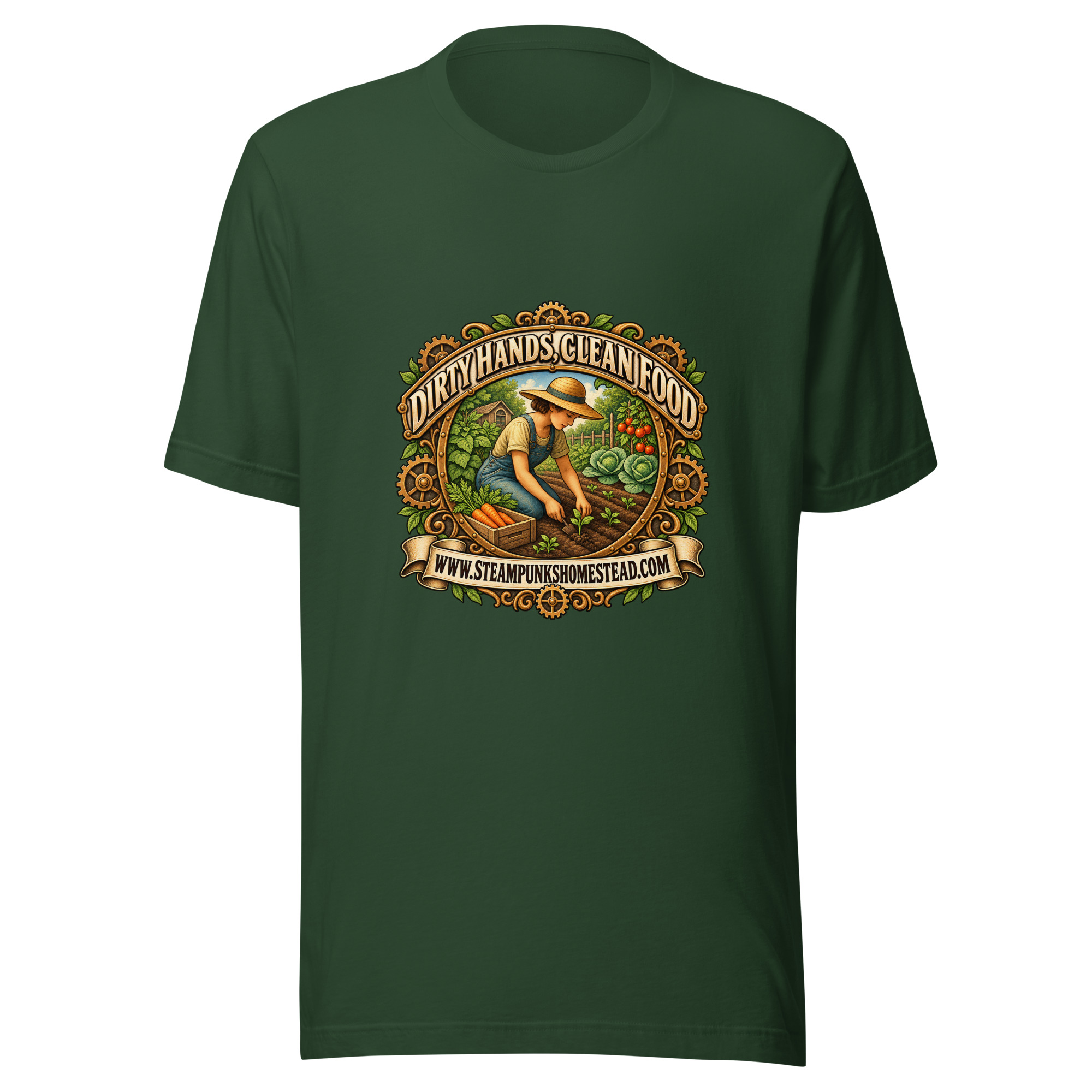 Dirty Hands, Clean Food T-Shirt - Image 3
