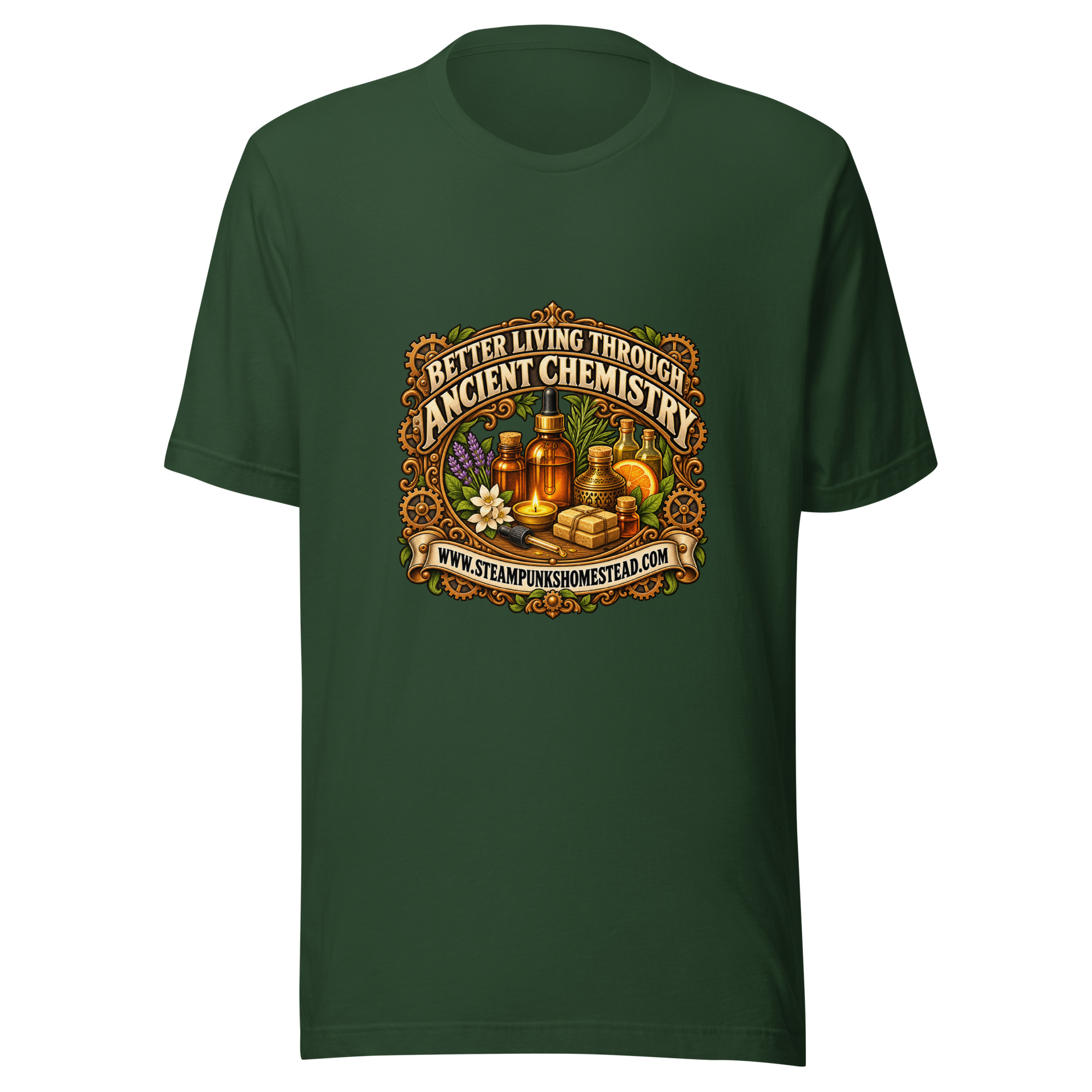 Better Living Through Ancient Chemistry T-Shirt - Image 3