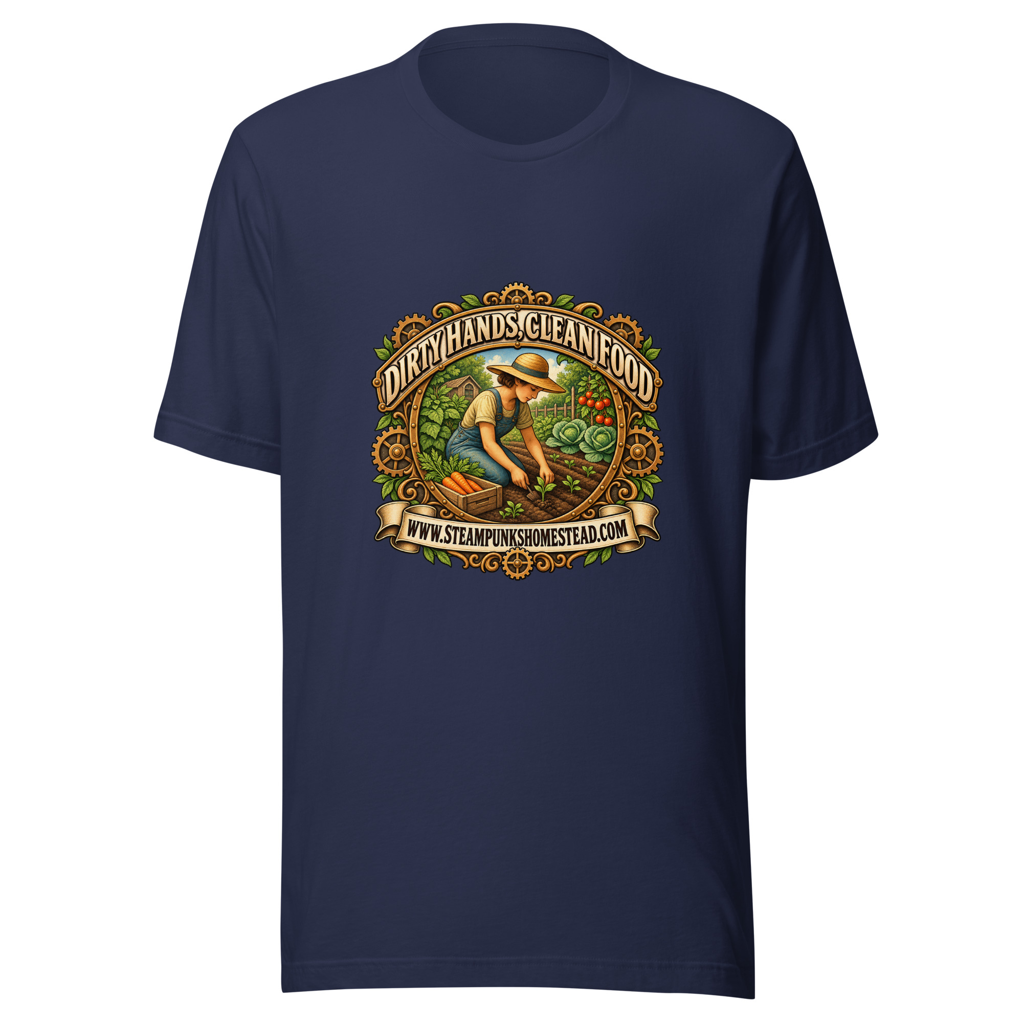 Dirty Hands, Clean Food T-Shirt - Image 2